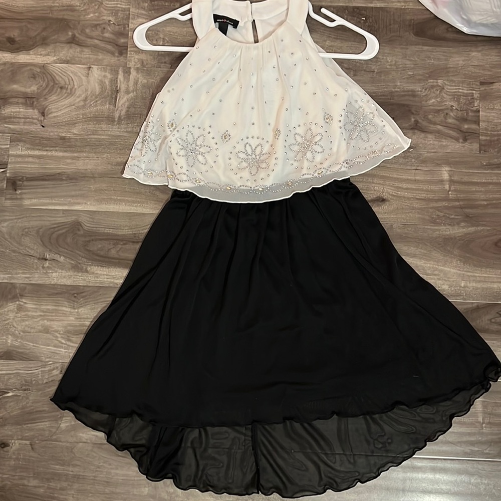 Amy’s Closet Black and White Dress